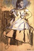 Edgar Degas, Giulia Bellelli,Study for The Bellelli family